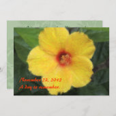 De Hawaiiaanse Tropische Uitnodigingen van de (Voorkant / Achterkant)