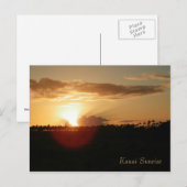De Hawaiiaanse Zonsopgang van Kauai Briefkaart (Voorkant / Achterkant)