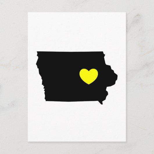 De Hawkeye staat - Liefde Briefkaart (Voorkant)