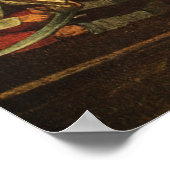 De Hay Harvest van Pieter Bruegel - 1565 Poster (Hoek)