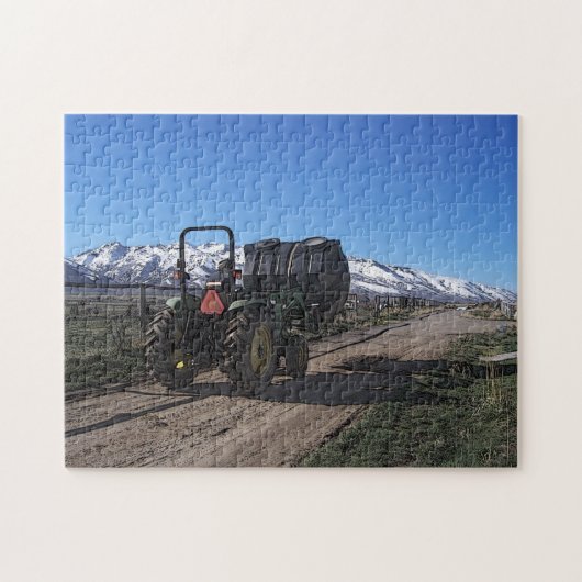 De Hay verplaatsen Legpuzzel (Horizontaal)