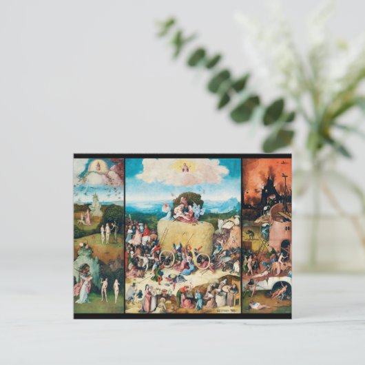 De Hay Wagon, Bosch Briefkaart (Staand voorkant)