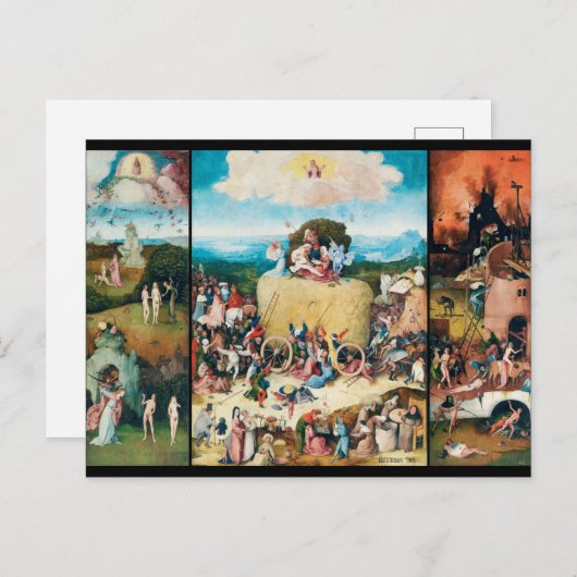 De Hay Wagon, Bosch Briefkaart (Voorkant / Achterkant)