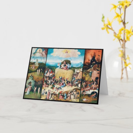 De Hay Wagon, Bosch Kaart (Gele Bloem)