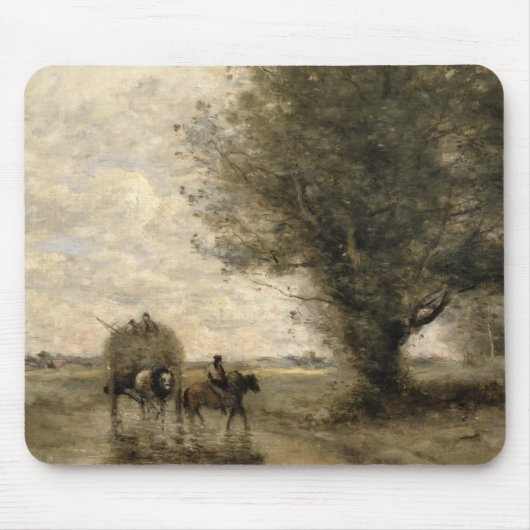 De Haycart, c. 1860 Muismat (Voorkant)