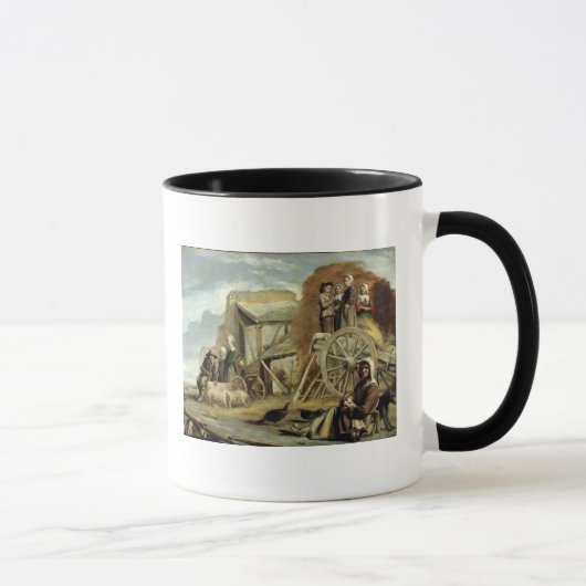 De Haycart, of Return from Haymaking, 1641 Mok (Rechts)