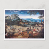 De Haymaking, Pieter Bruegel Briefkaart (Voorkant)