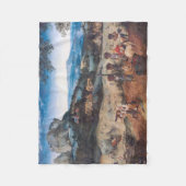 De Haymaking, Pieter Bruegel Fleece Deken (Voorkant)