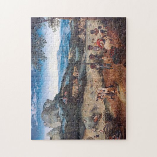 De Haymaking, Pieter Bruegel Legpuzzel (Verticaal)