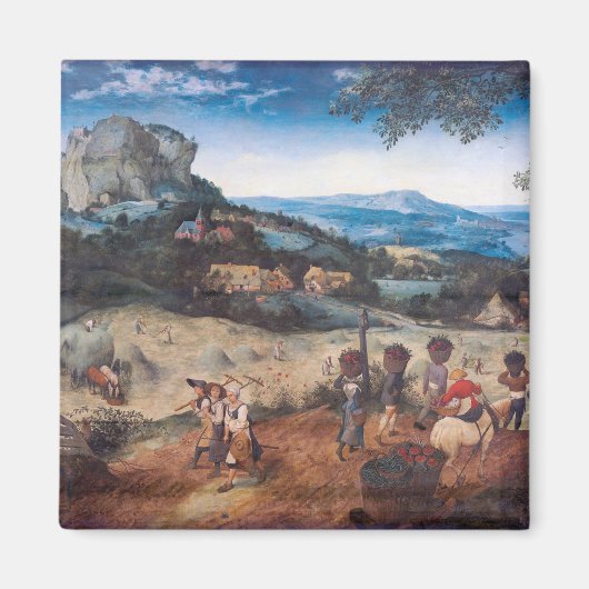 De Haymaking, Pieter Bruegel Magneet (Voorkant)