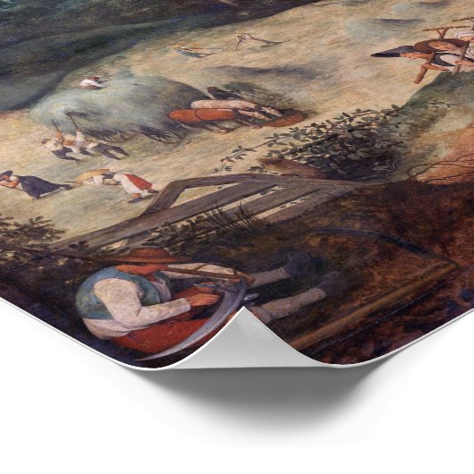 De Haymaking, Pieter Bruegel Poster (Hoek)
