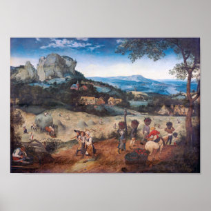 De Haymaking, Pieter Bruegel Poster