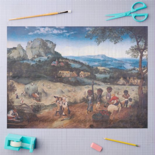 De Haymaking, Pieter Bruegel Tissuepapier (Craft)