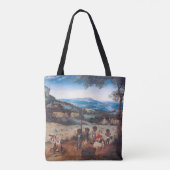 De Haymaking, Pieter Bruegel Tote Bag (Achterkant)