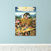 De Haywain Canvas Afdruk (Insitu (Houten vloer))