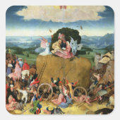 De Haywain Vierkante Sticker (Voorkant)