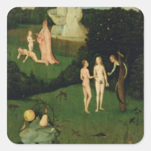 De Haywain Vierkante Sticker