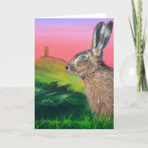 De Hazen van Glastonbury Kaart