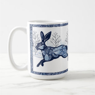 De Hazen Winter's Whimsical Wandering Koffiemok