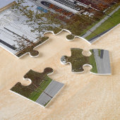 De Hazrat Sultan-moskee in Astana Legpuzzel (Zijkant)