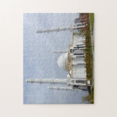 De Hazrat Sultan-moskee in Astana Legpuzzel (Verticaal)