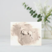 De headless Dog Briefkaart (Staand voorkant)