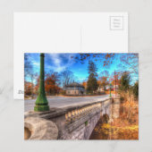 De headless Horseman Bridge Briefkaart (Voorkant / Achterkant)