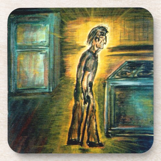 De Healer Bier Onderzetter (Voorkant)