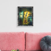 De Healer Canvas Afdruk (Insitu (Woonkamer))