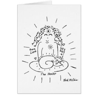 De Healer Cat Card