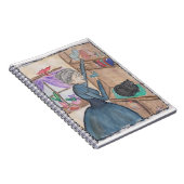 De Healer en haar kat Notitieboek (Rechterzijde)