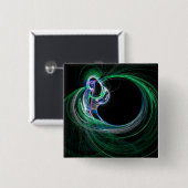 De Healer Pin Vierkante Button 5,1 Cm (Voorkant /achterkant)