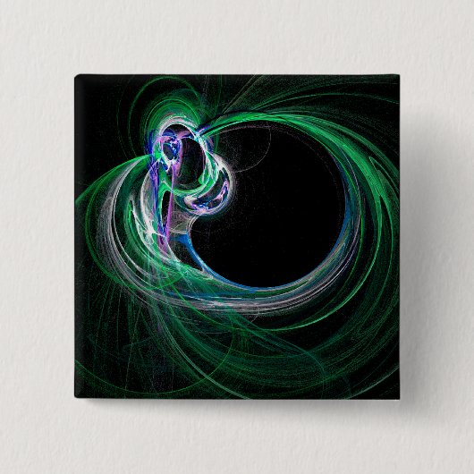 De Healer Pin Vierkante Button 5,1 Cm (Voorkant)