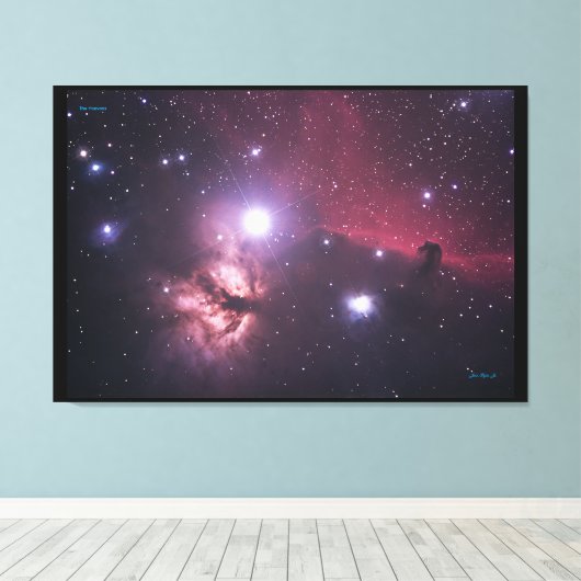 De Heavens - Afzonderlijke Canvas Druk (Insitu (Houten vloer))