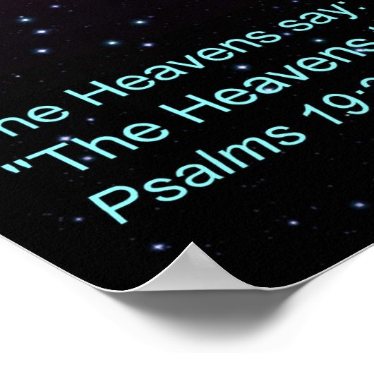 De Heavens Poster (Hoek)