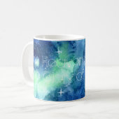 De Heavens verklaren de eer van de Heer Koffiemok (Voorkant links)