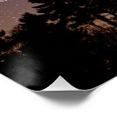 De Heavens verklaren de glorie van God Perfect Poster (Hoek)