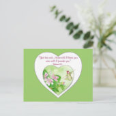 De Hebreeuwen van de manuscripten 19:5 nooit zal i Briefkaart (Staand voorkant)