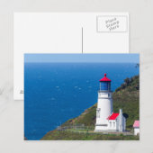 De Heceta Head Lighthouse bij Florence Briefkaart (Voorkant / Achterkant)