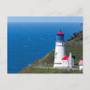 De Heceta Head Lighthouse bij Florence Briefkaart