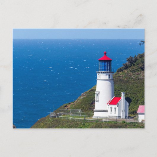 De Heceta Head Lighthouse bij Florence Briefkaart (Voorkant)