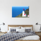 De Heceta Head Lighthouse bij Florence Canvas Afdruk (Insitu (Slaapkamer))