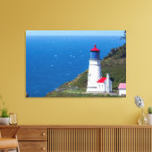 De Heceta Head Lighthouse bij Florence Canvas Afdruk (Insitu (Woonkamer))