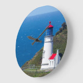 De Heceta Head Lighthouse bij Florence Grote Klok (Hoek)