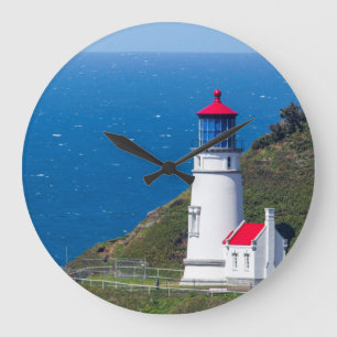 De Heceta Head Lighthouse bij Florence Grote Klok