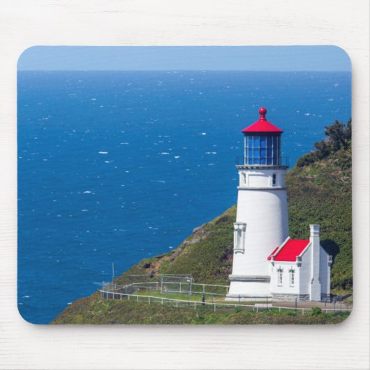 De Heceta Head Lighthouse bij Florence Muismat (Voorkant)