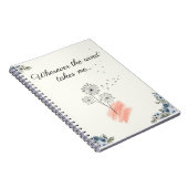 De hedendaagse Bloemen van de Kunst van de Lijn me Notitieboek (Rechterzijde)