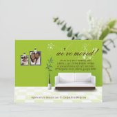 De hedendaagse Decor Housewarming Party nodigt uit Kaart (Staand voorkant)