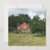 De hedendaagse Foto van de Tekst Bewegend Nieuwe D Aankondiging (Achterkant)