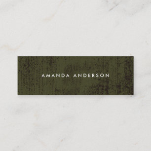 De hedendaagse gerunge textuur mini visitekaartje